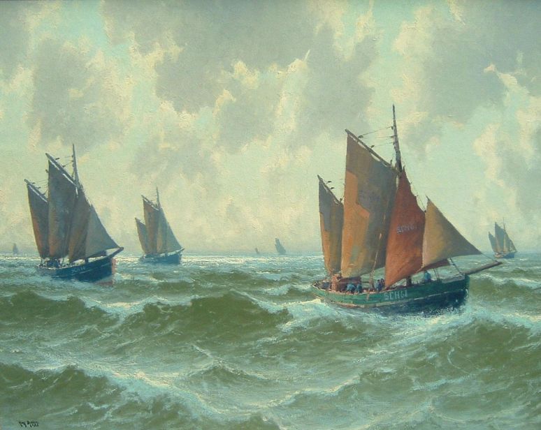 ”5-Botters” ”schilderij